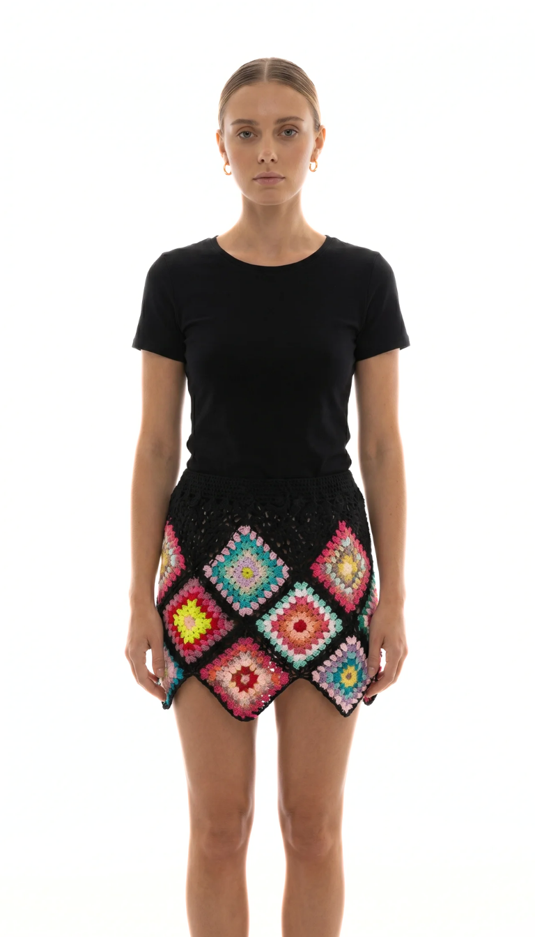 Daylight Fringe Skirt