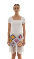 Midnight Squares Skirt