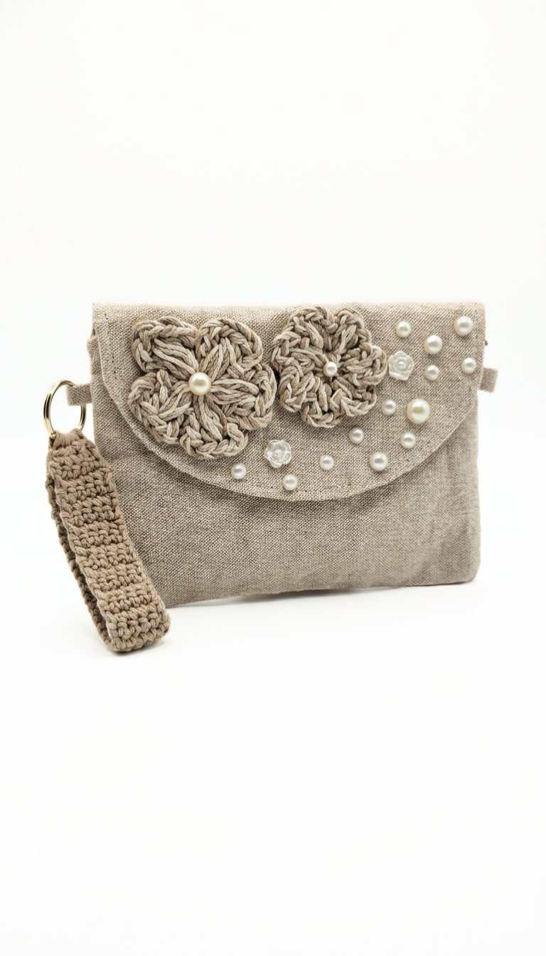 Rhinestone Pouch